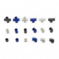 20mm 25mm 32mm Plastic Pvc Pipe Fitting Tee Cross Straight Elbow End Cap Connector Joint Adapter