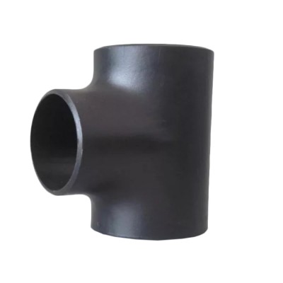 Asme Sch80 Sch160 Seamless Carbon Steel Equal Tee Pipe Fitting A106 Carbon Steel Pipe Fittings